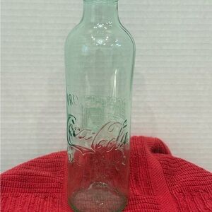Classic Coca-Cola Green Bottle — Embossed Lettering — Collectible